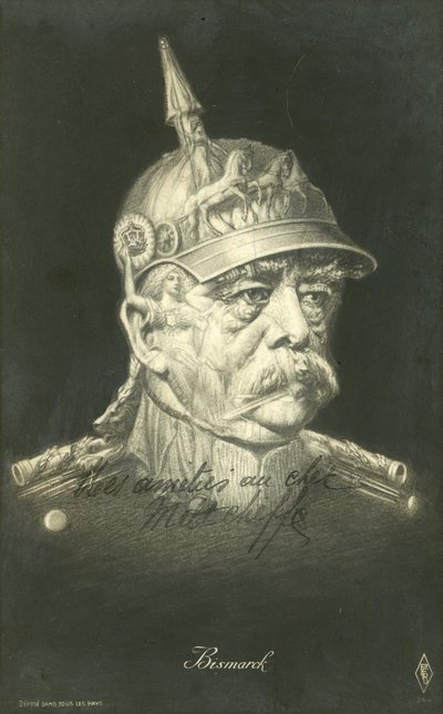 Otto von Bismarck, German statesman by French School